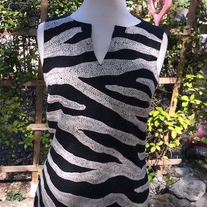 Michael Kors linen shift dress